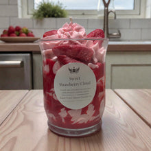 Load image into Gallery viewer, Sweet Strawberry Cloud Candle
