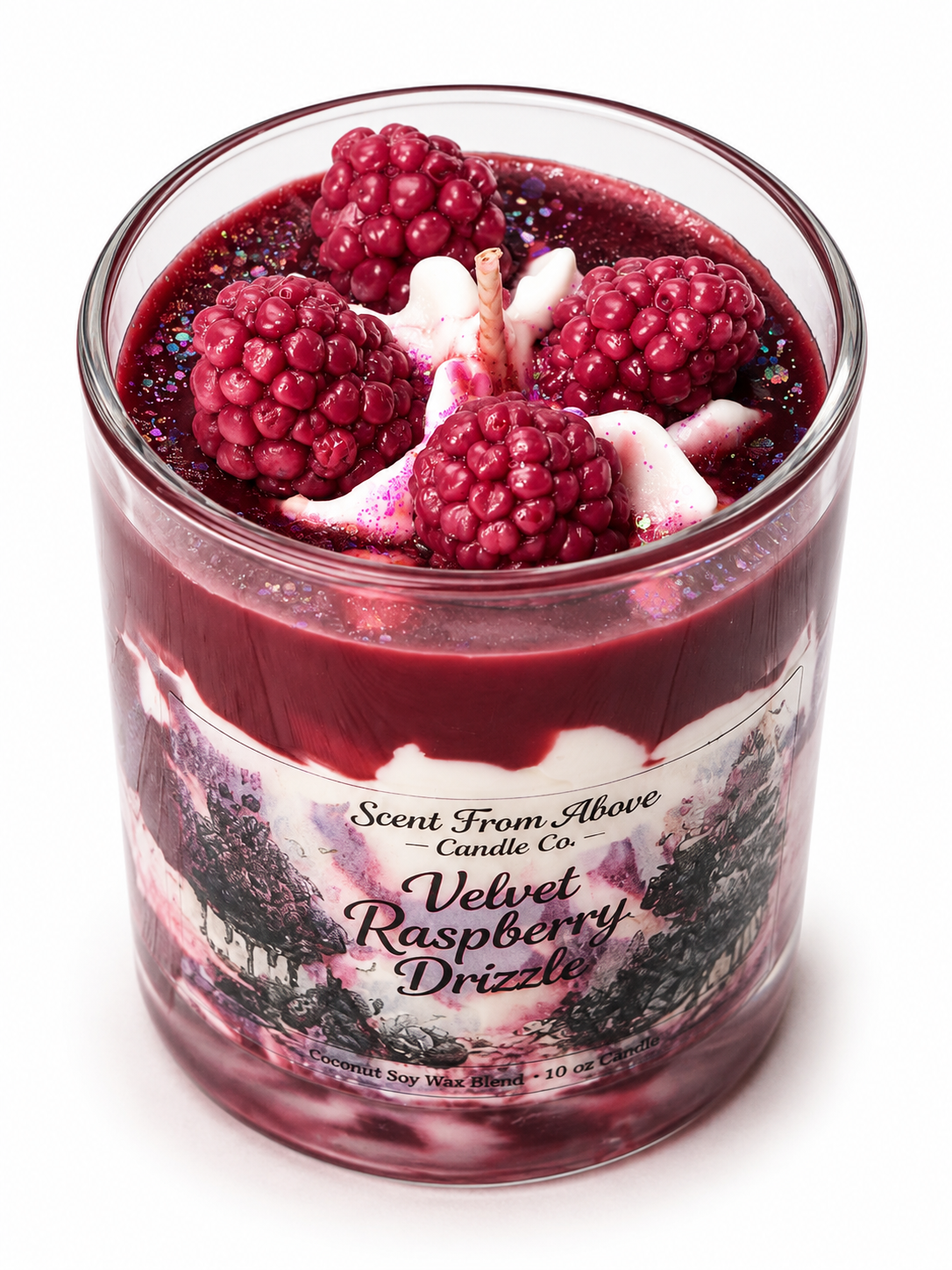 Velvet Raspberry Drizzle Candle