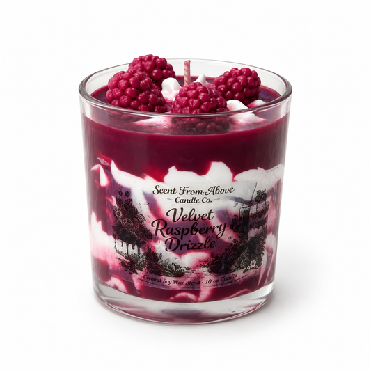 Velvet Raspberry Drizzle Candle