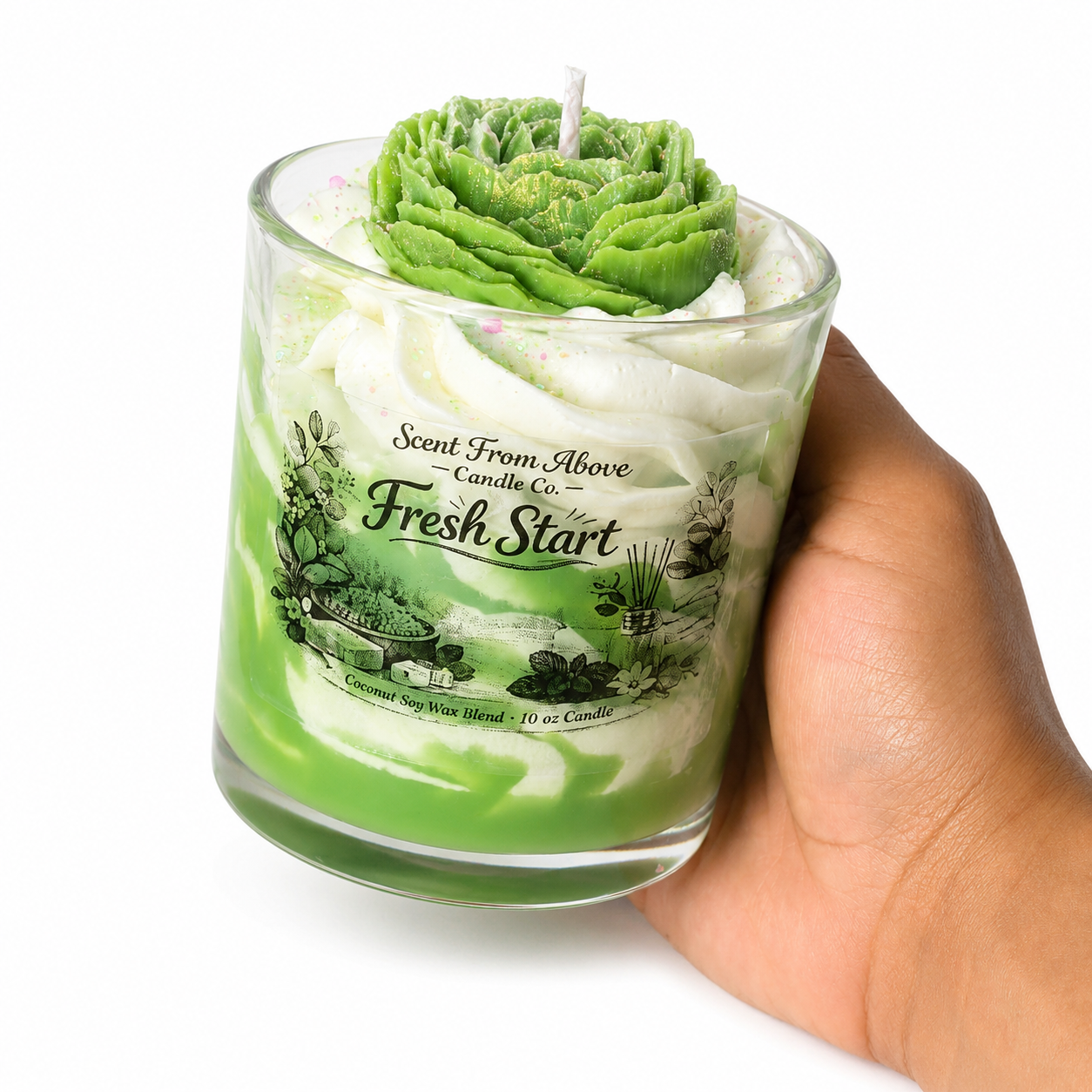 Fresh Start -(Eucalyptus Mint) Candle