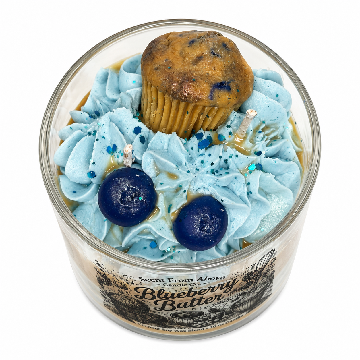 Blueberry Batter Candle