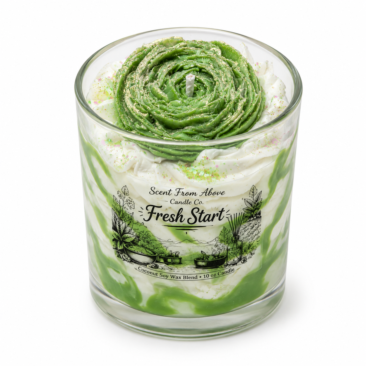 Fresh Start -(Eucalyptus Mint) Candle