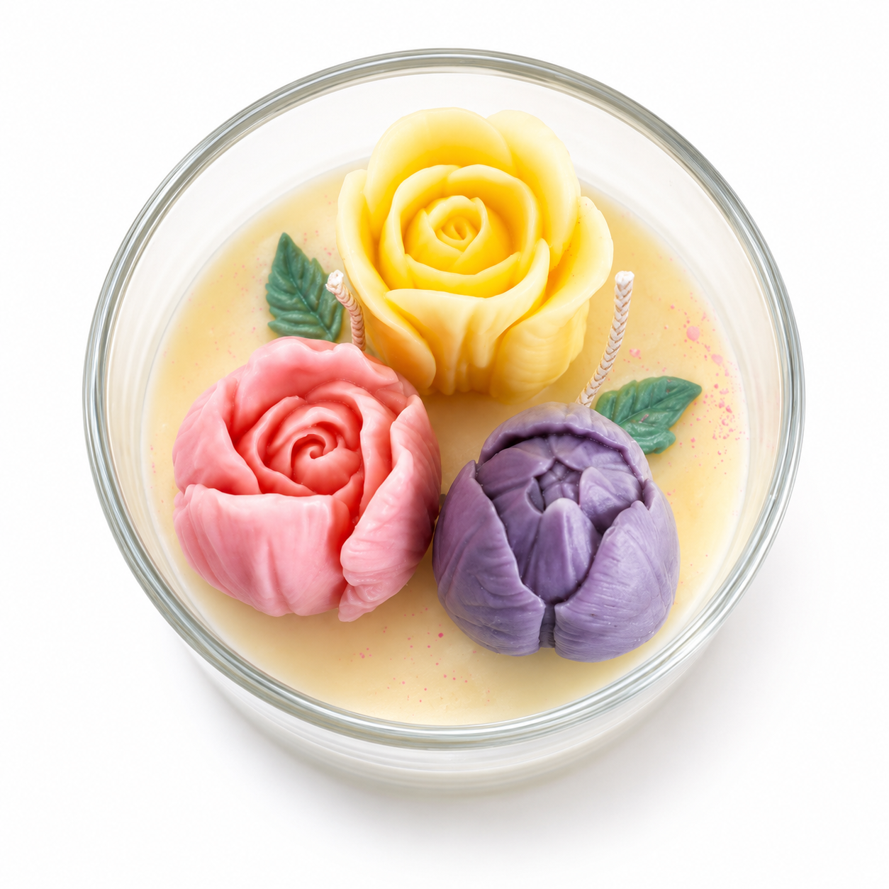 Petals on the Line Candle