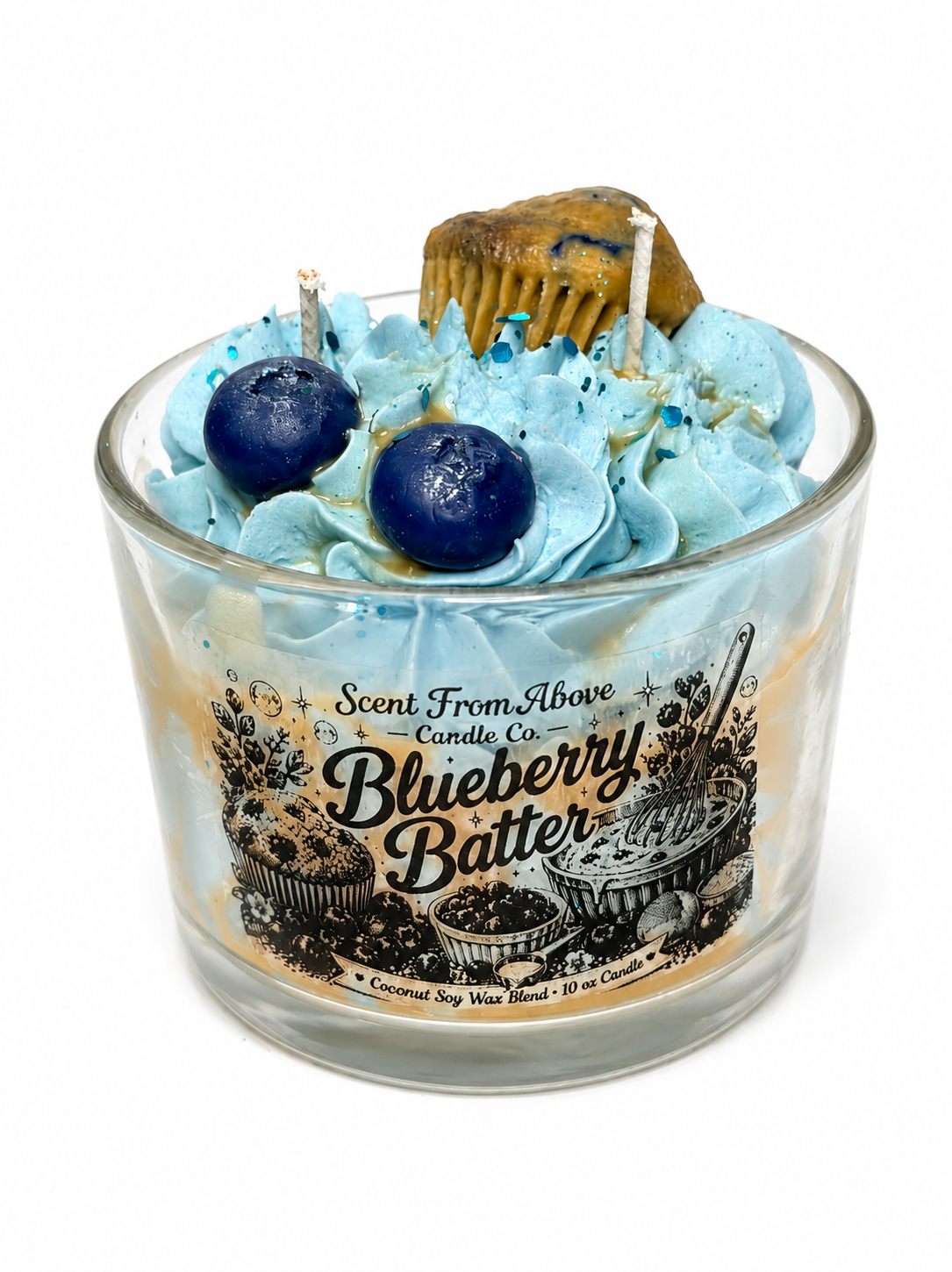 Blueberry Batter Candle