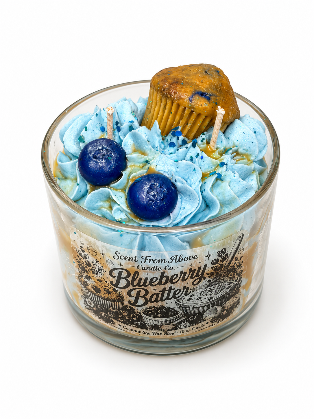 Blueberry Batter Candle