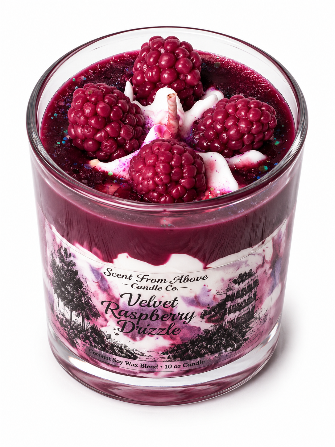 Velvet Raspberry Drizzle Candle