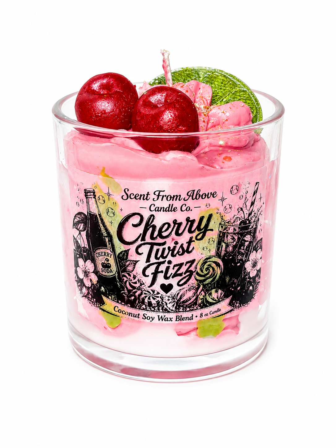Cherry Twist Fizz