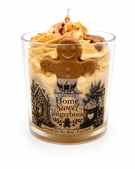 Home sweet Gingerbread Candle