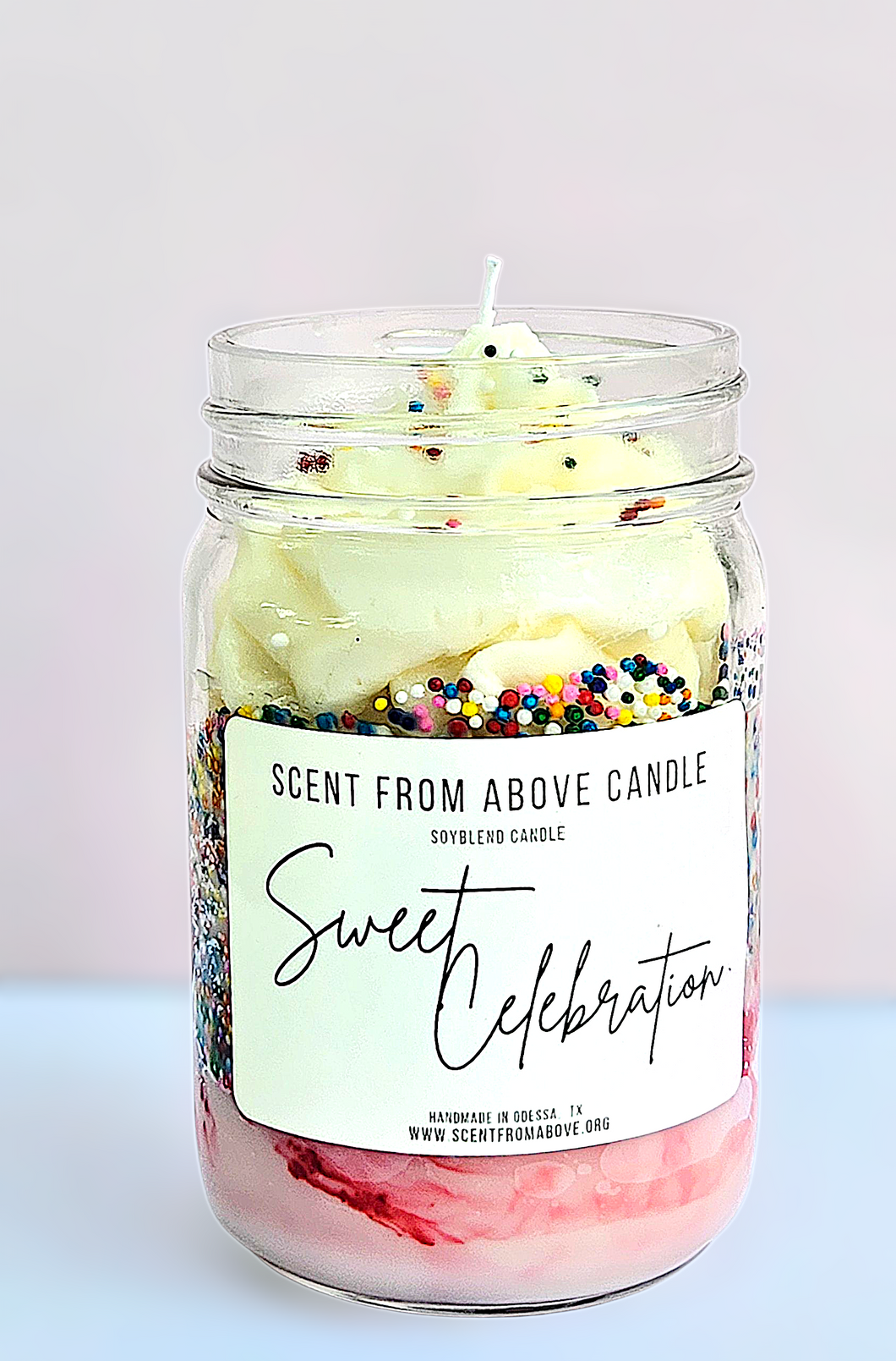 Sweet Celebration Birthday Cake Candle