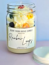 Load image into Gallery viewer, Rainbow Loop Dessert Candle
