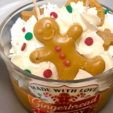 Load image into Gallery viewer, Gingerbread Bakery Dessert Candle
