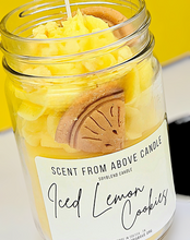 Load image into Gallery viewer, Iced Lemon Cookie Dessert Candle
