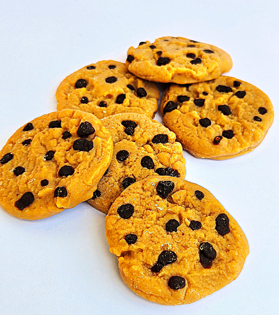 Chocolate chip cookie wax melts
