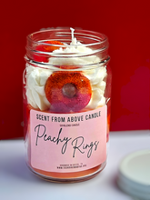 Load image into Gallery viewer, Peachy Rings Dessert Candle
