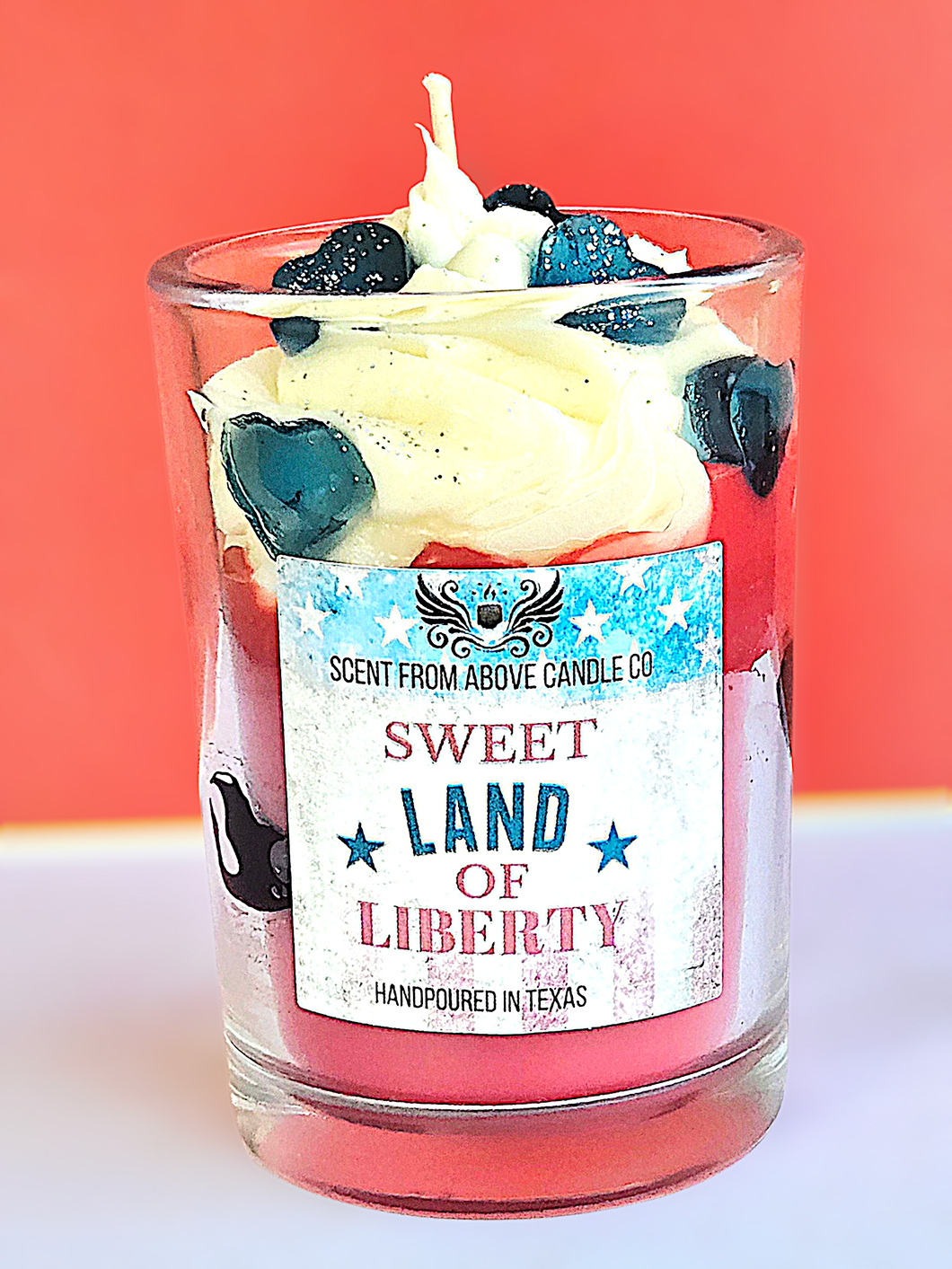 Sweet Land Of Liberty Candle