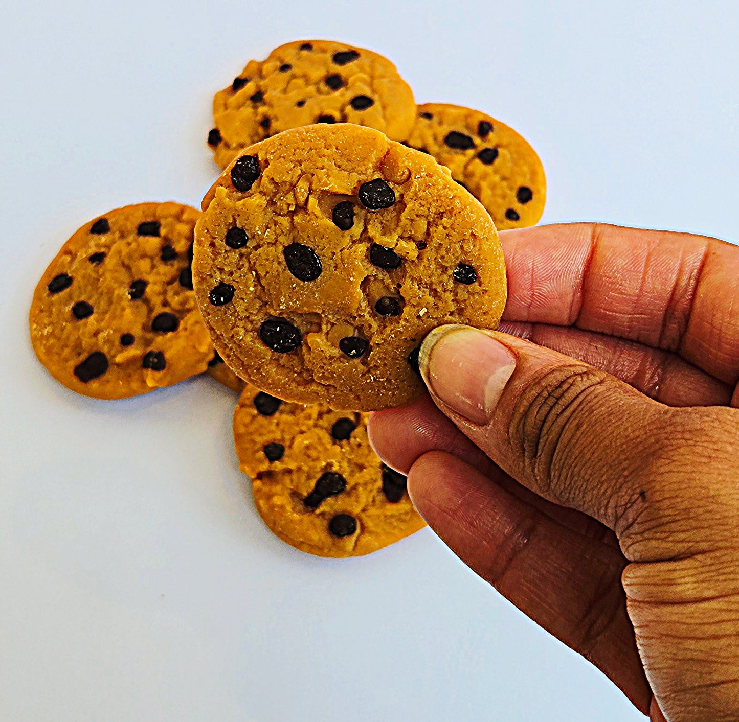 Chocolate chip cookie wax melts