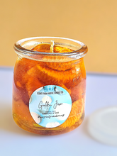 Load image into Gallery viewer, Golden Orange Jam Gel Candle
