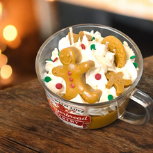 Load image into Gallery viewer, Gingerbread Bakery Dessert Candle
